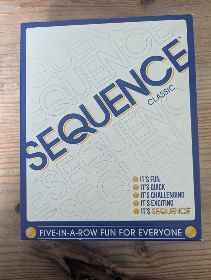 Sequence boardgame